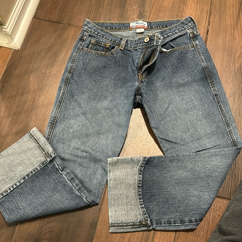 Old navy ankle jeans ultra low waist